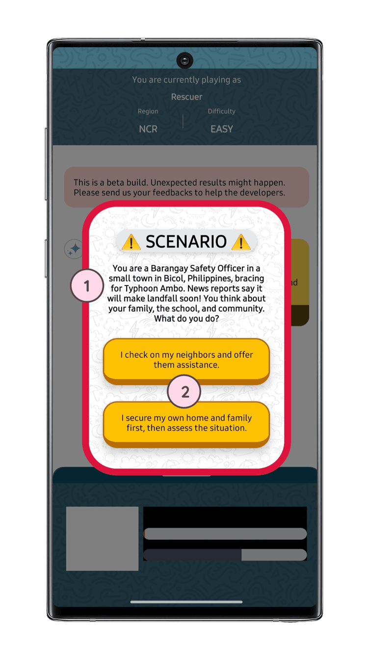 AI Chat Gameplay - Choice Picker Interface